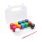 Angels Craft Tempera Paint Set Kit Includes 12 Colors 1 Carrying Case & 1 Artist Brush